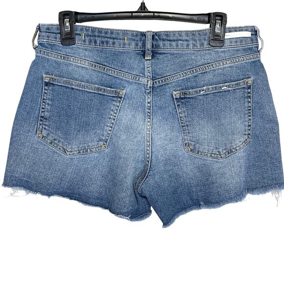 ANTHROPOLOGIE PILCRO Women’s Lightwash Distressed Denim Short - Picture 3 of 3